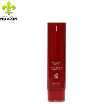 Nouveau 100ml visage naturel nettoyant crème cosmétique en plastique emballage tube rouge avec prix usine